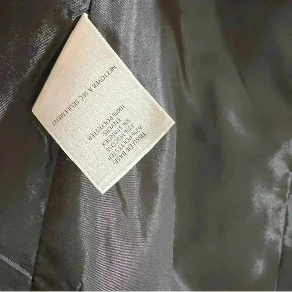 Halogen Women’s Black Blazer Jacket Size 8 One Button Lined - Picture 8 of 10